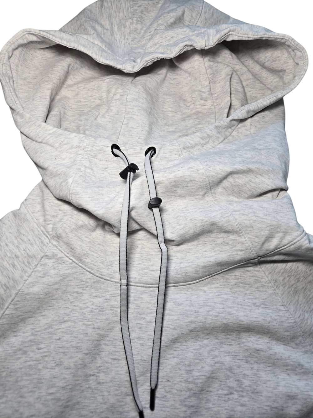 Athleta Cream Pullover Hoodie with Black Trim - Picture 6 of 9